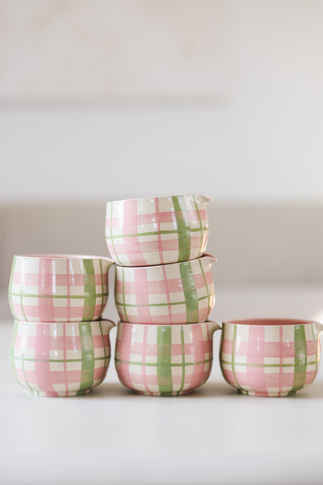 Frauth x Pots of Joie Summer Plaid Set