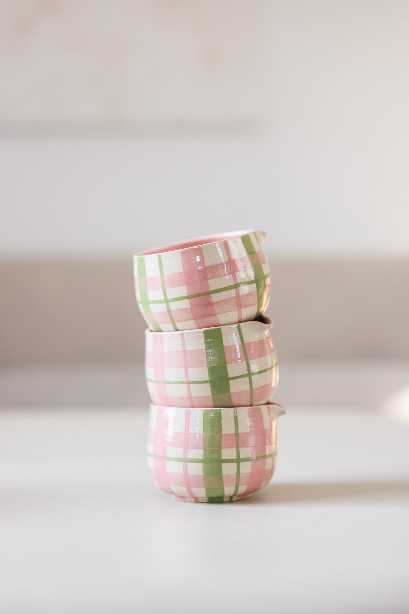Frauth x Pots of Joie Summer Plaid Set