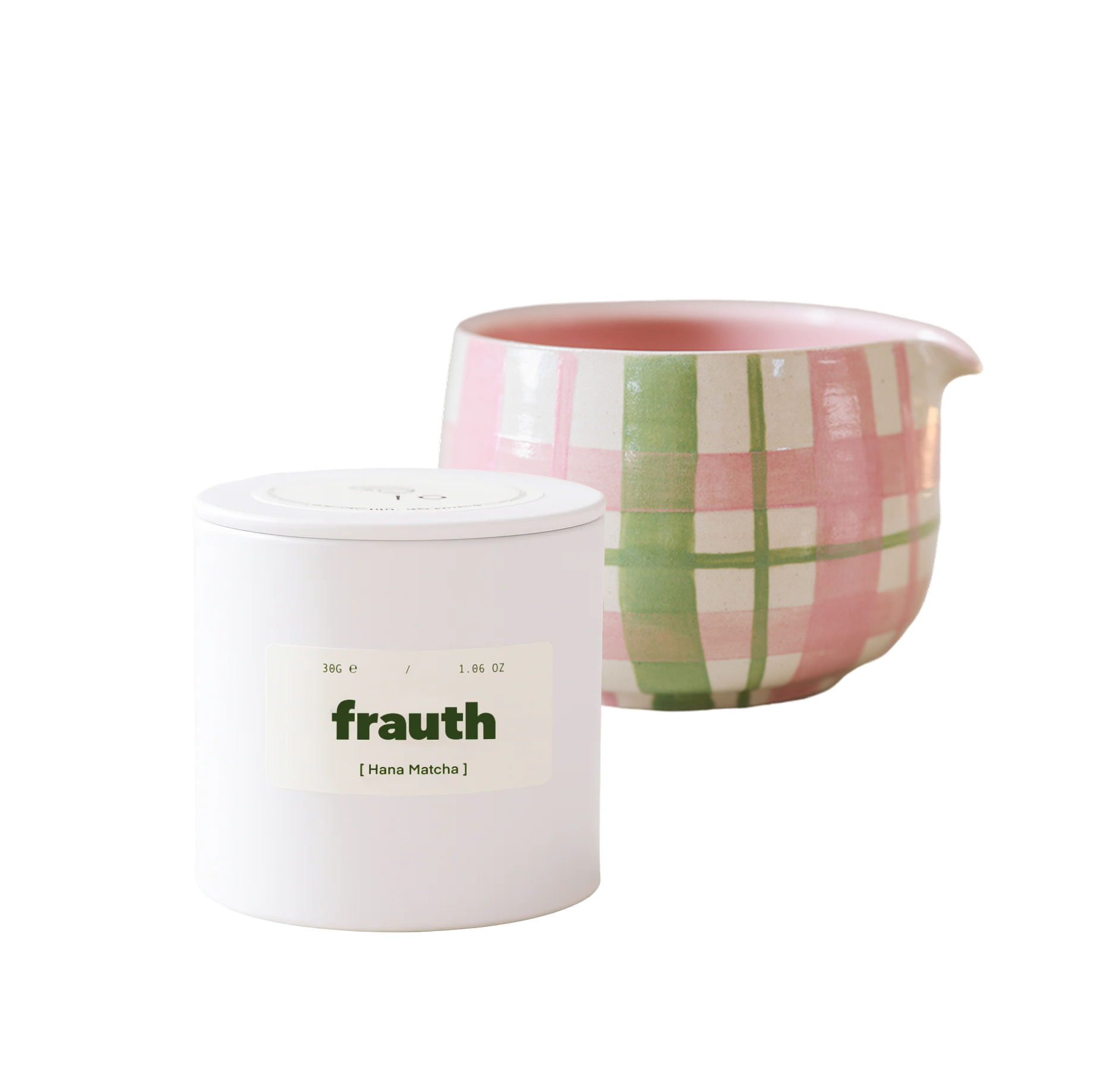Frauth x Pots of Joie Summer Plaid Set