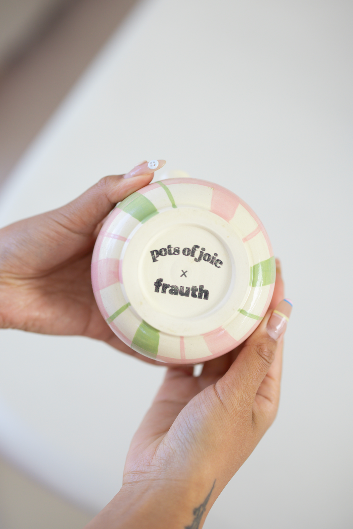 Frauth x Pots of Joie Summer Plaid Set
